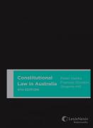 Cover of Constitutional Law in Australia