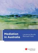 Cover of Mediation in Australia