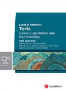 Cover of Luntz & Hambly&#8217;s Torts: Cases, Legislation and Commentary