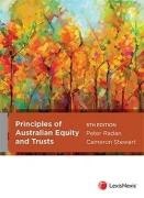 Cover of Principles of Australian Equity and Trusts