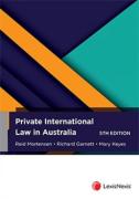 Cover of Private International Law in Australia