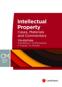 Cover of Intellectual Property: Cases, Materials and Commentary