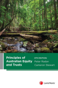 Cover of Principles of Australian Equity and Trusts