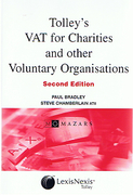 Cover of Tolley's VAT for Charities and other Voluntary Organisations