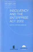 Cover of Insolvency and the Enterprise Act 2002: The New Law