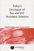 Cover of Tolley's Disclosure of Tax and VAT Avoidance Schemes
