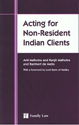 Cover of Acting for Non-Resident Indian Clients