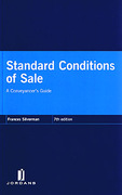 Cover of Standard Conditions of Sale: A Conveyancer's Guide 7th ed