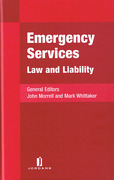 Cover of Emergency Services: Law and Liability