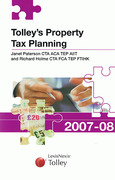 Cover of Tolley's Property Tax Planning 2007-08