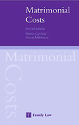 Cover of Matrimonial Costs