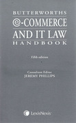 Cover of Butterworths E-Commerce and IT Law Handbook
