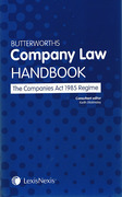 Cover of Butterworths Company Law Handbook: The Companies Act 1985 Regime