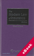 Cover of The Modern Law of Insurance (eBook)