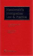 Cover of Macdonald's Immigration Law and Practice 8th ed with 1st Suppements to both Volumes