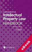 Cover of Butterworths Intellectual Property Law Handbook (eBook)