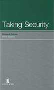 Cover of Taking Security: Law and Practice