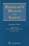 Cover of Redgrave's Health and Safety 8th ed: 2nd Supplement