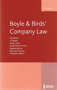 Cover of Boyle and Birds' Company Law