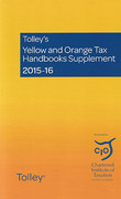 Cover of Tolley's Yellow and Orange Tax Handbooks Supplement 2015-16: The Finance (No 2) Act 2015