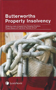 Cover of Butterworths Property Insolvency