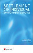 Cover of Settlement of Individual Employment Disputes