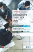 Cover of Tolley's Employment Handbook 2018