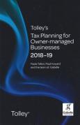 Cover of Tolley's Tax Planning for Owner-Managed Businesses 2018-19