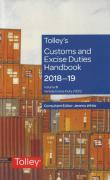 Cover of Tolley's Customs and Excise Duties Handbook Set 2018-19