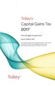 Cover of Tolley's Capital Gains Tax 2018-2019 Post-Budget Supplement & Main Annual