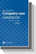 Cover of Two Volume Set: Butterworths Company Law Handbook 2018 & Tolley's Company Law Handbook 26th ed