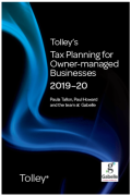 Cover of Tolley's Tax Planning for Owner-Managed Businesses 2019-20