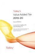 Cover of Tolley's Value Added Tax 2019-20: 2nd edition only
