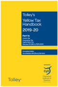 Cover of Tolley's Yellow Tax Handbook 2019-20