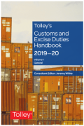 Cover of Tolley's Customs and Excise Duties Handbook Set 2019-20