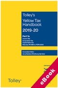 Cover of Tolley's Yellow Tax Handbook 2019-20 (eBook)
