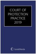 Cover of Court of Protection Practice 2019