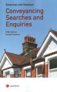 Cover of Silverman and Hewitson: Conveyancing Searches and Enquiries