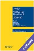 Cover of Tolley's Yellow Tax Handbook 2019-20 (Book & eBook Pack)