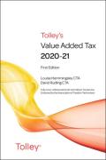 Cover of Tolley's Value Added Tax 2020-21 - 1st & 2nd Editions