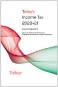 Cover of Tolley's Income Tax 2020-21 - Main Annual
