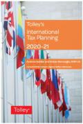 Cover of Tolley's International Tax Planning 2020-21