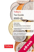 Cover of Tolley's Tax Guide 2020-21 (eBook)