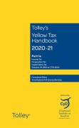 Cover of Tolley's Yellow Tax Handbook 2020-21