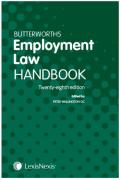 Cover of Butterworths Employment Law Handbook 2020