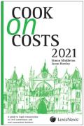 Cover of Cook on Costs 2021