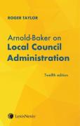 Cover of Arnold-Baker on Local Council Administration