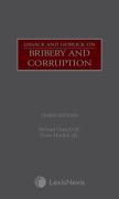 Cover of Lissack & Horlick on Bribery and Corruption