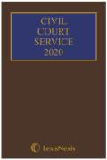 Cover of Civil Court Service 2020 (The Brown Book)