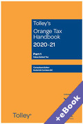 Cover of Tolley's Orange Tax Handbook 2020-21 (Book & eBook Pack)